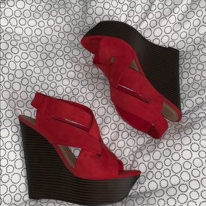 Red wedges